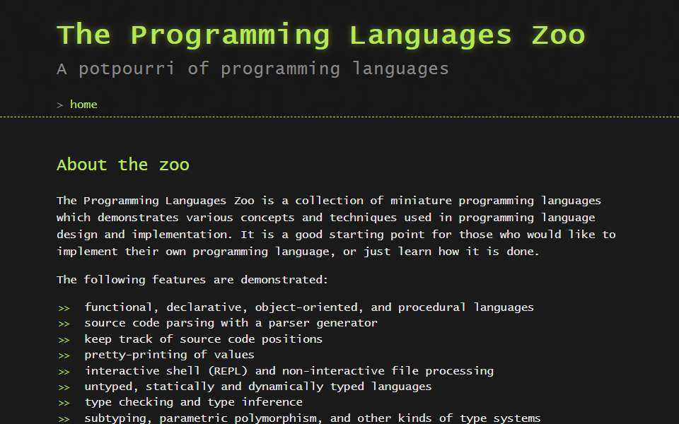 Screenshot of plzoo.andrej.com captured 2026-07-20