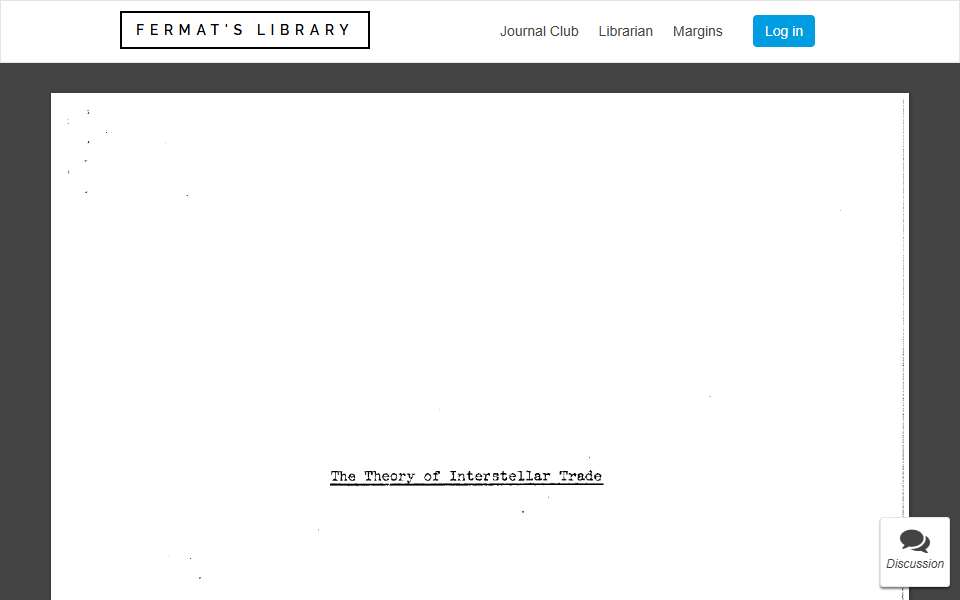 Screenshot of fermatslibrary.com captured 2026-07-20