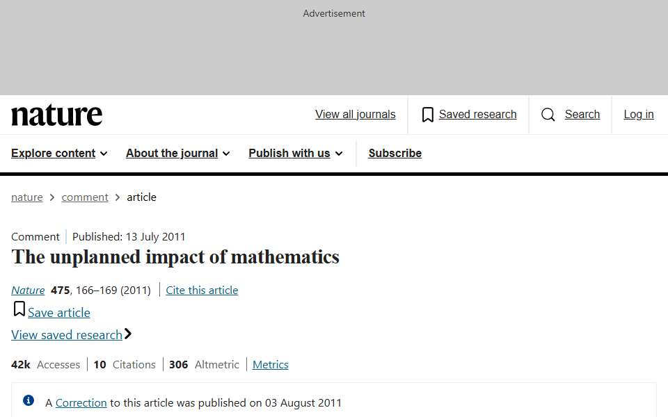 Screenshot of www.nature.com captured 2026-07-20