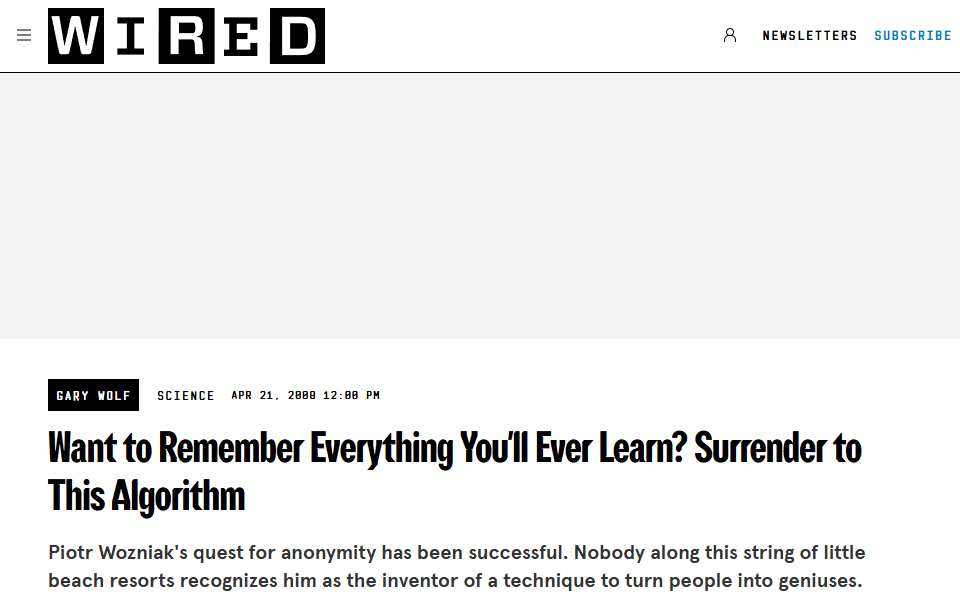Screenshot of www.wired.com captured 2026-07-20