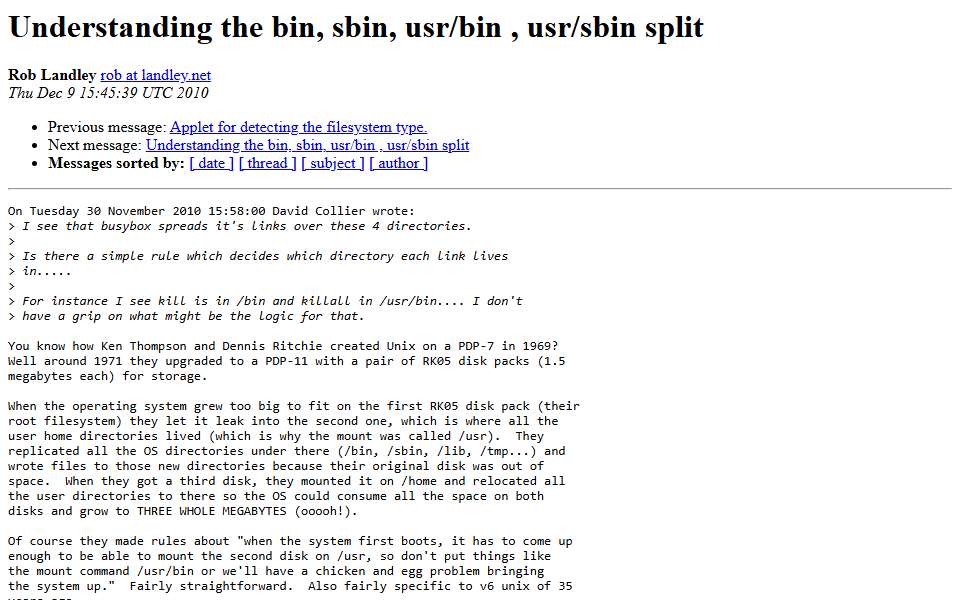 Screenshot of lists.busybox.net captured 2026-07-20