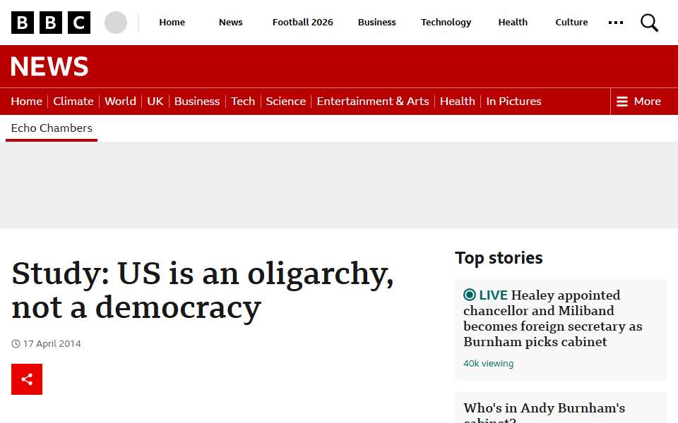 Screenshot of www.bbc.com captured 2026-07-20