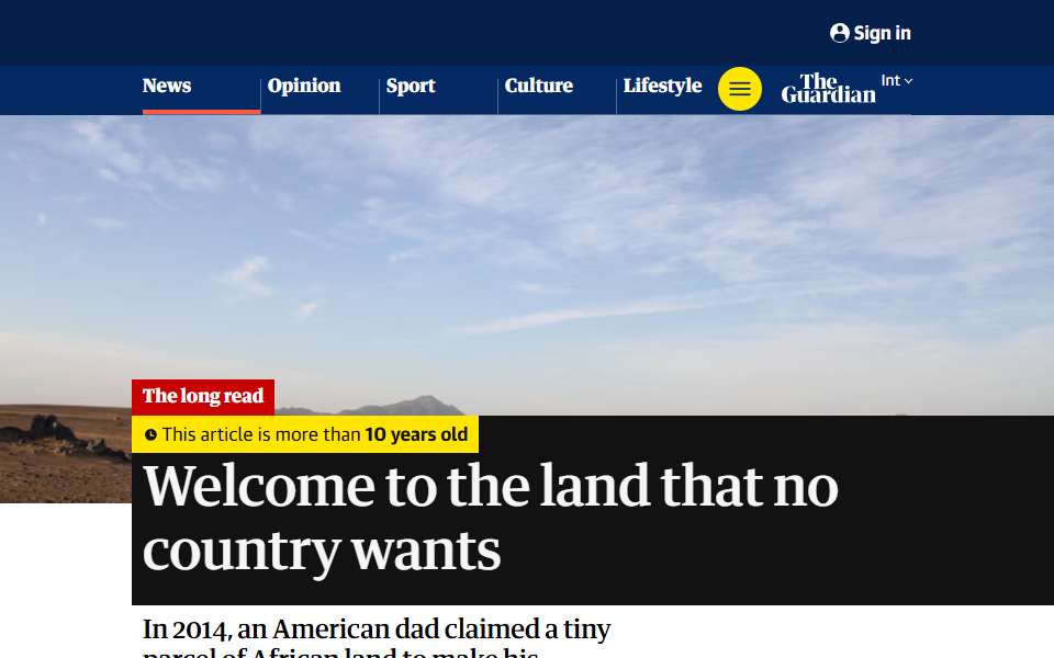 Screenshot of www.theguardian.com captured 2026-07-20