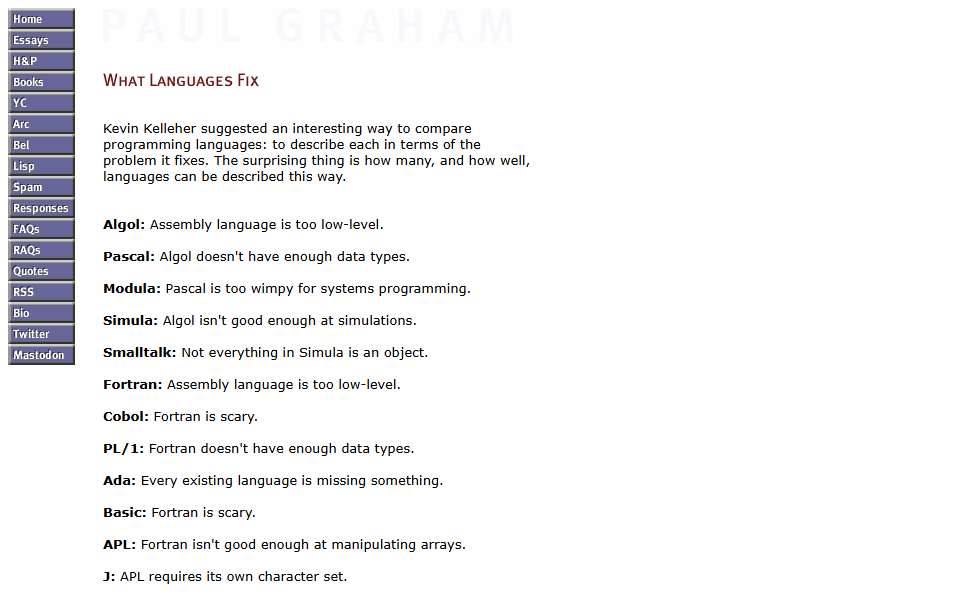 Screenshot of www.paulgraham.com captured 2026-07-20