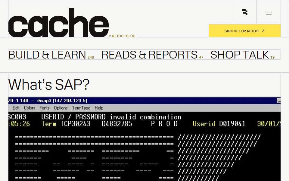 Screenshot of retool.com captured 2026-07-20