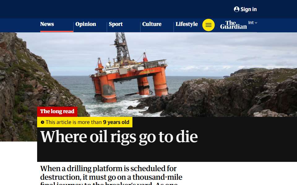 Screenshot of www.theguardian.com captured 2026-07-20