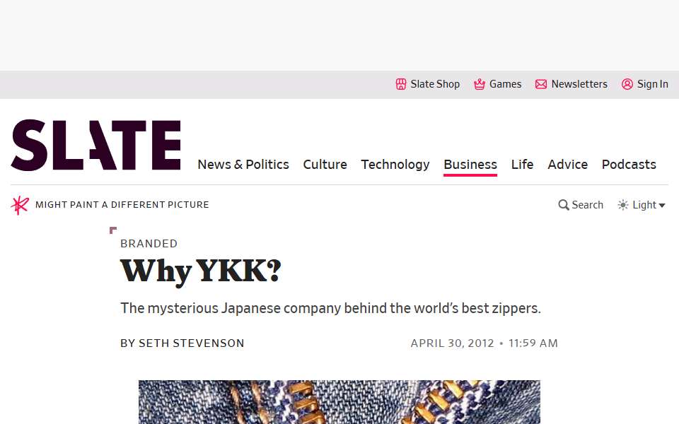 Screenshot of www.slate.com captured 2026-07-20