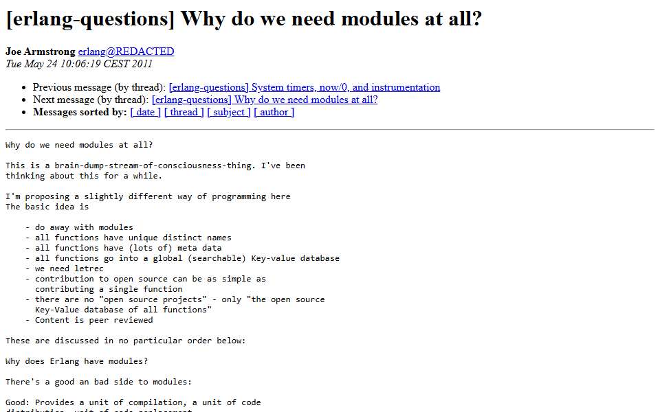 Screenshot of erlang.org captured 2026-07-20