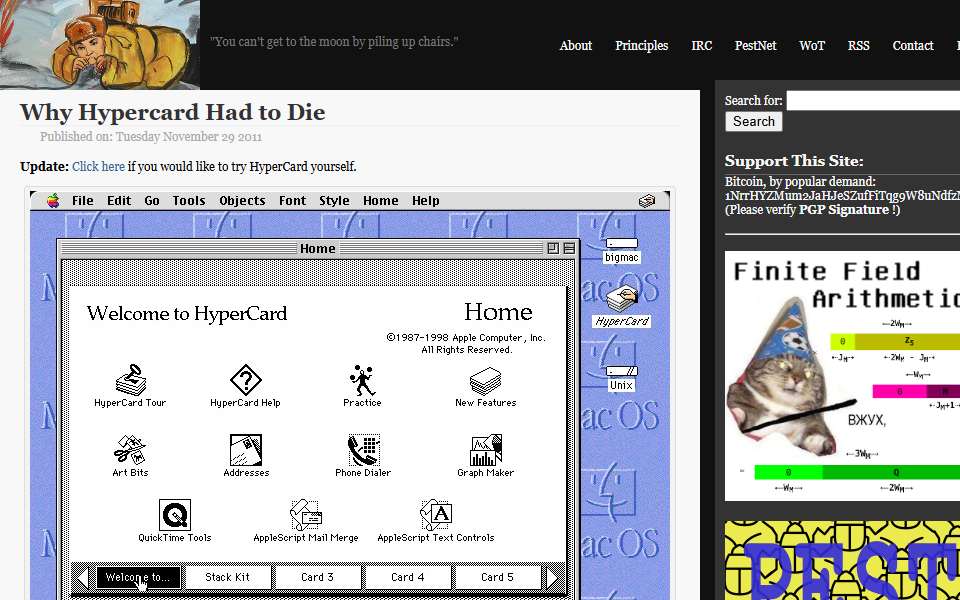 Screenshot of www.loper-os.org captured 2026-07-20
