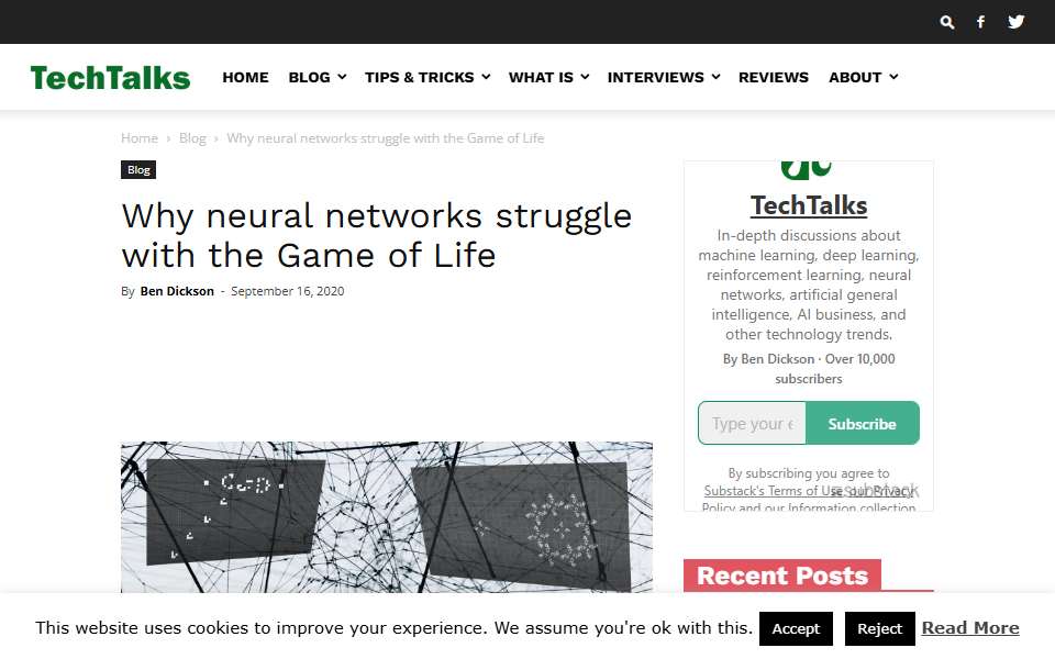 Screenshot of bdtechtalks.com captured 2026-07-20