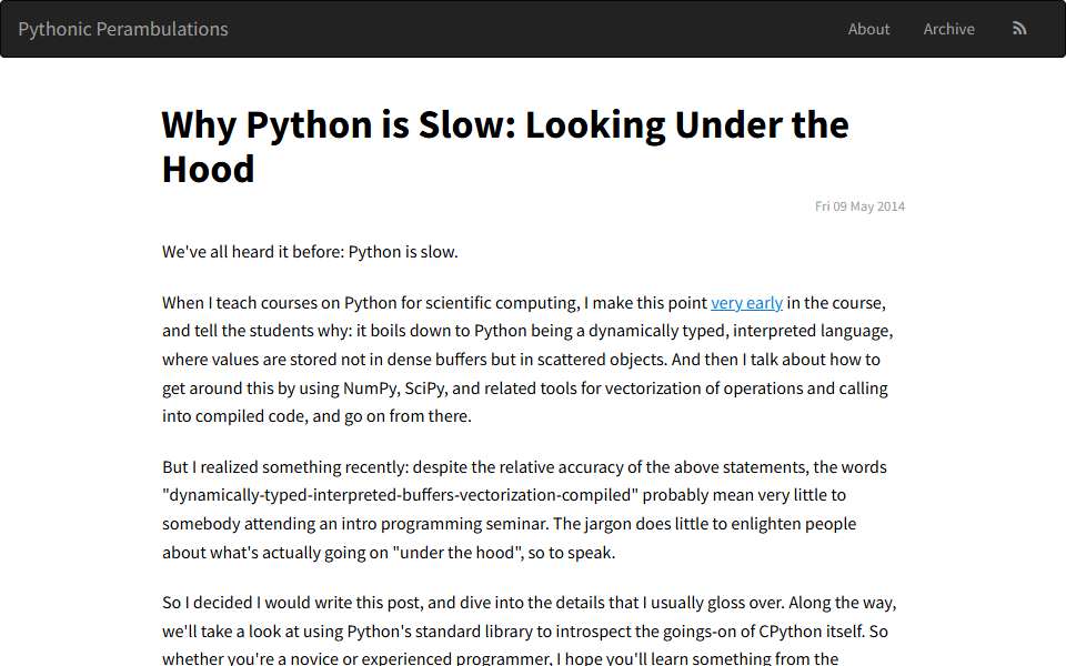 Screenshot of jakevdp.github.io captured 2026-07-20