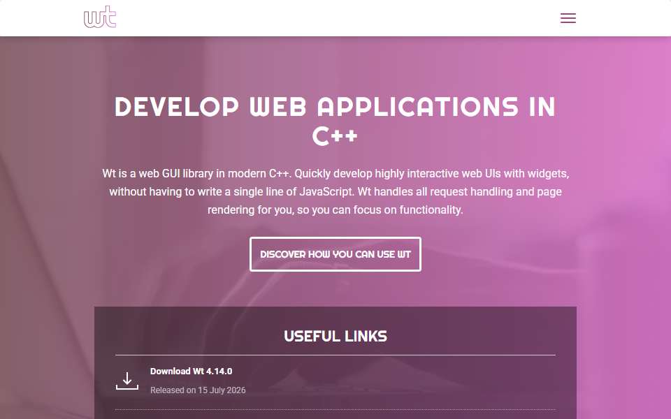 Screenshot of www.webtoolkit.eu captured 2026-07-20