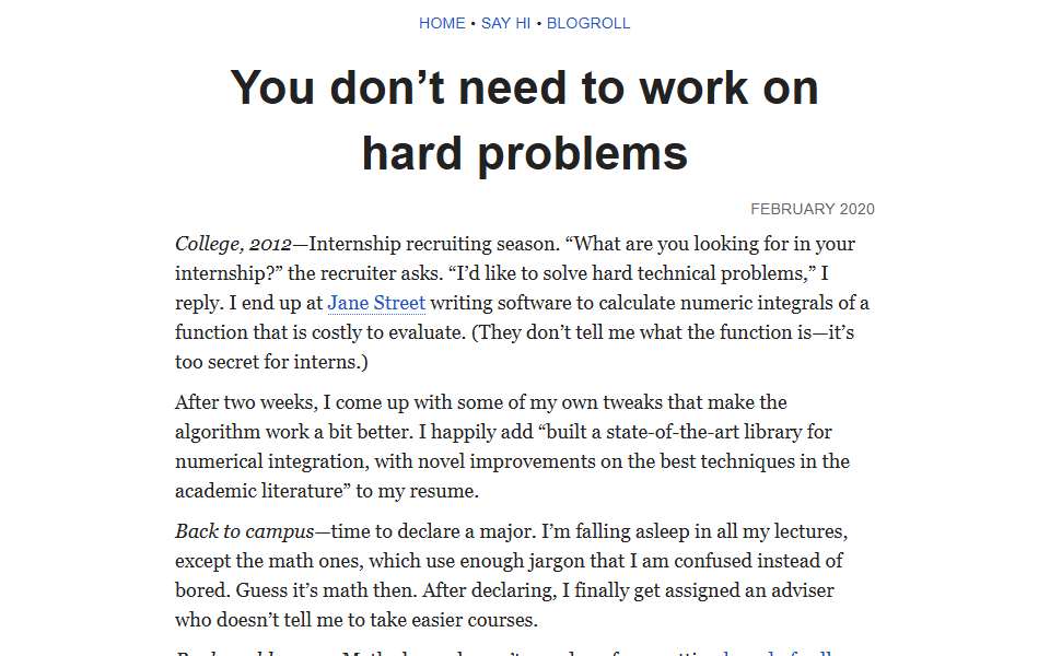 Screenshot of www.benkuhn.net captured 2026-07-20