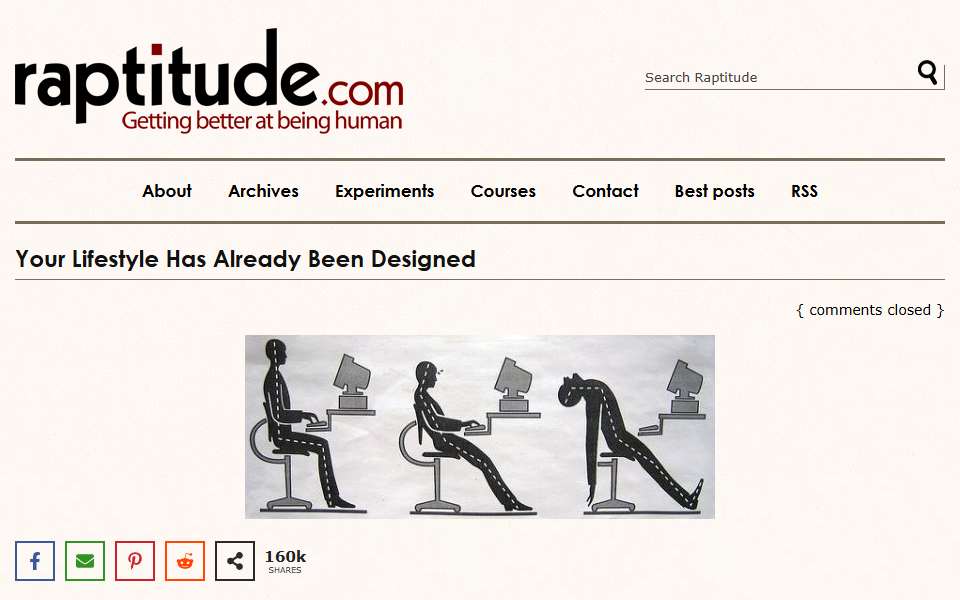 Screenshot of www.raptitude.com captured 2026-07-20