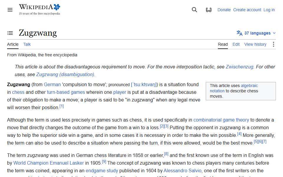 Screenshot of en.wikipedia.org captured 2026-07-20